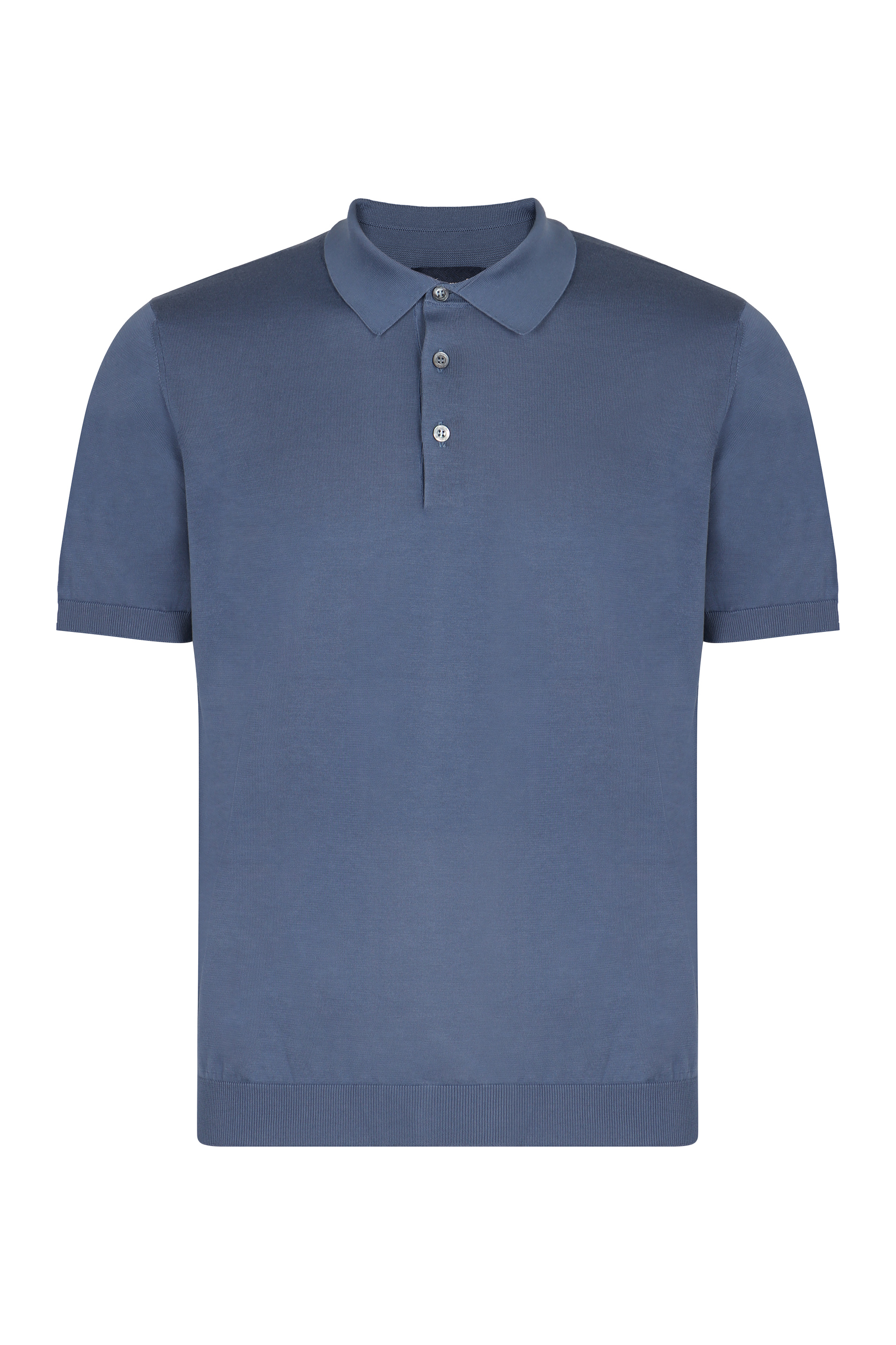 Drumohr Knitted Cotton Polo Shirt - IT 54