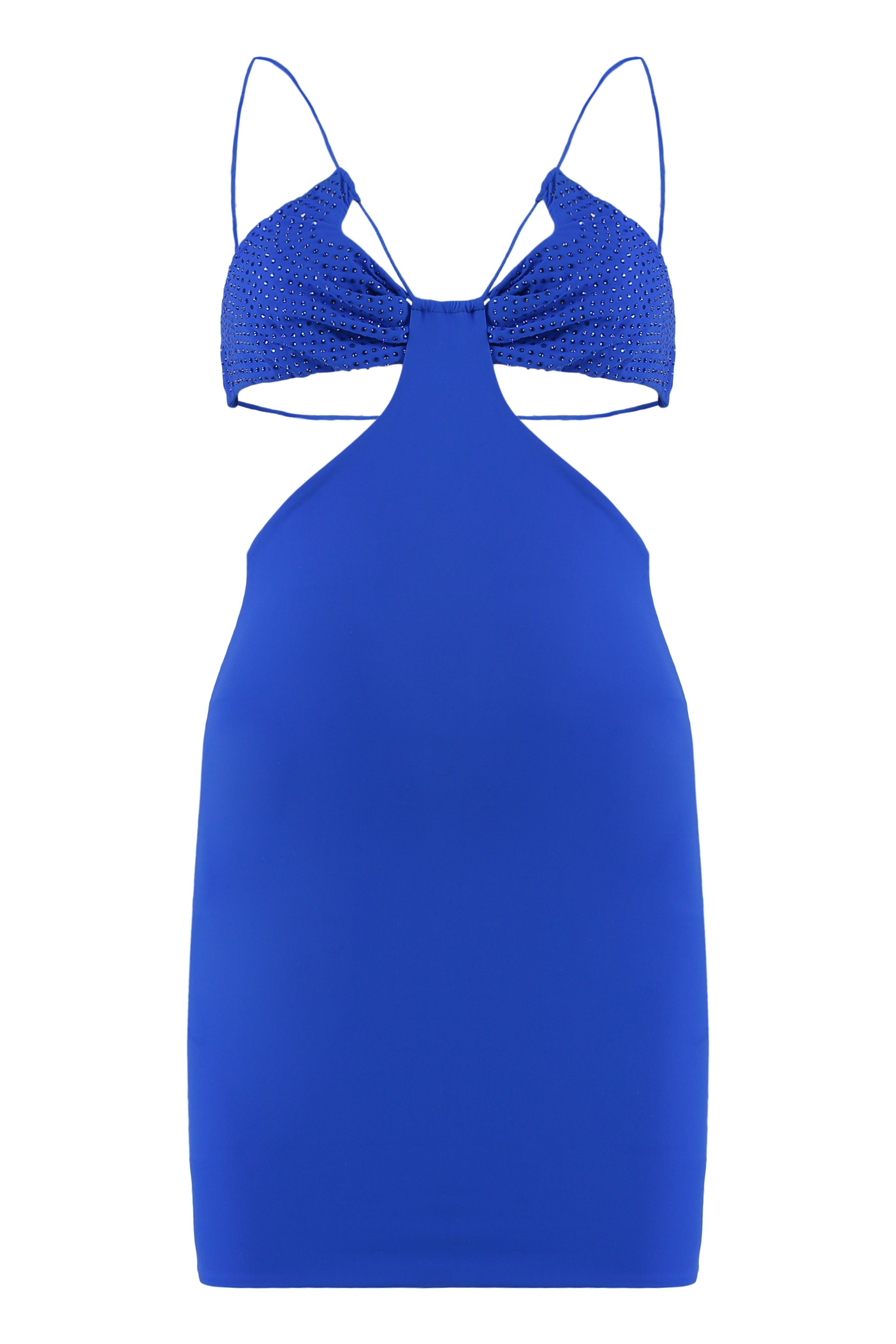 Amazuìn Eva Rhinestone Mini Dress - OS